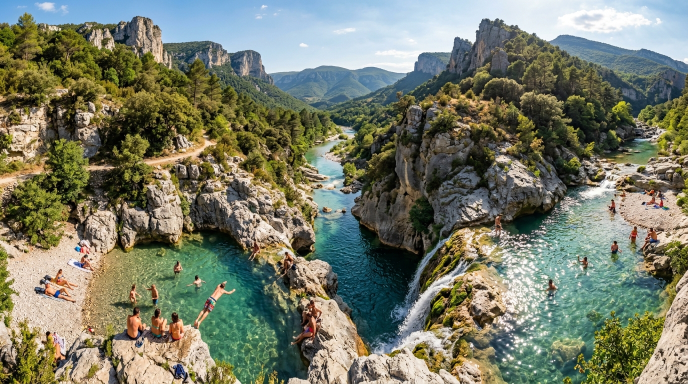 La Drôme, un terrain de jeu aquatique méconnu