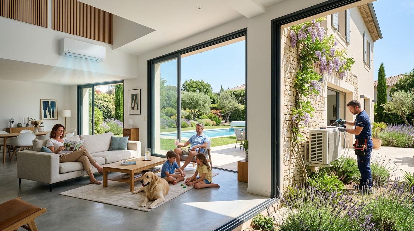 Les différents types de climatisation pour une maison individuelle