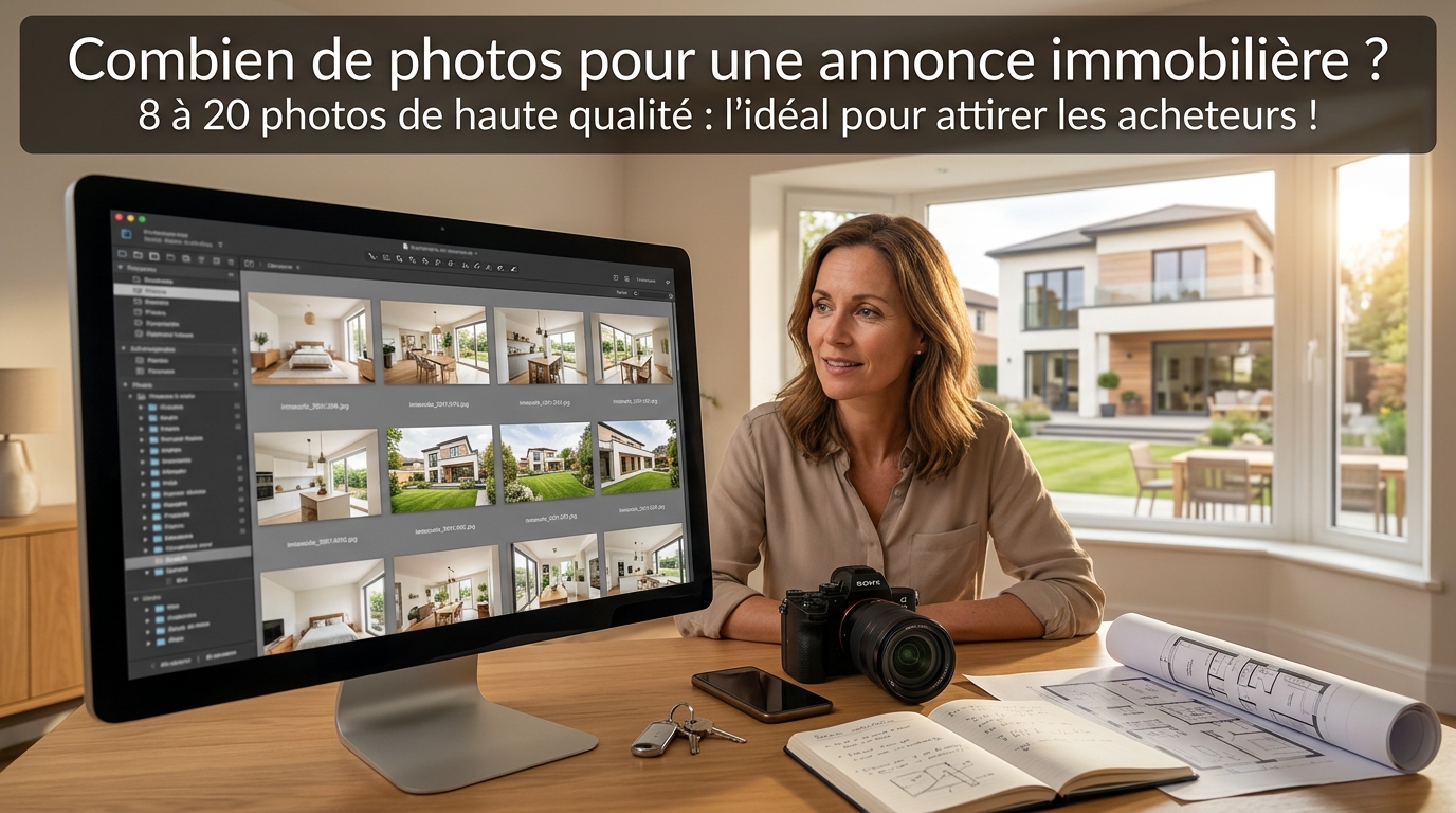 Le nombre de photos idéal selon le type de bien