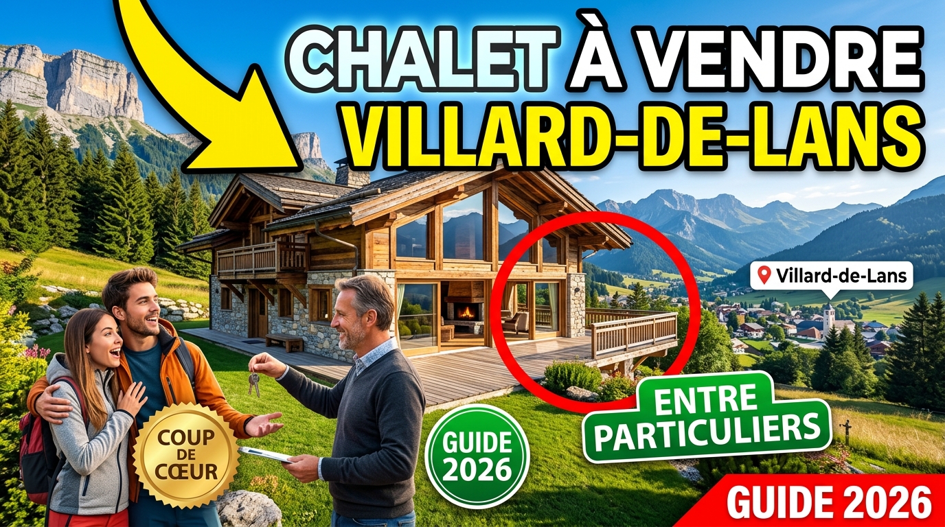 Le marché des chalets à Villard-de-Lans en 2026