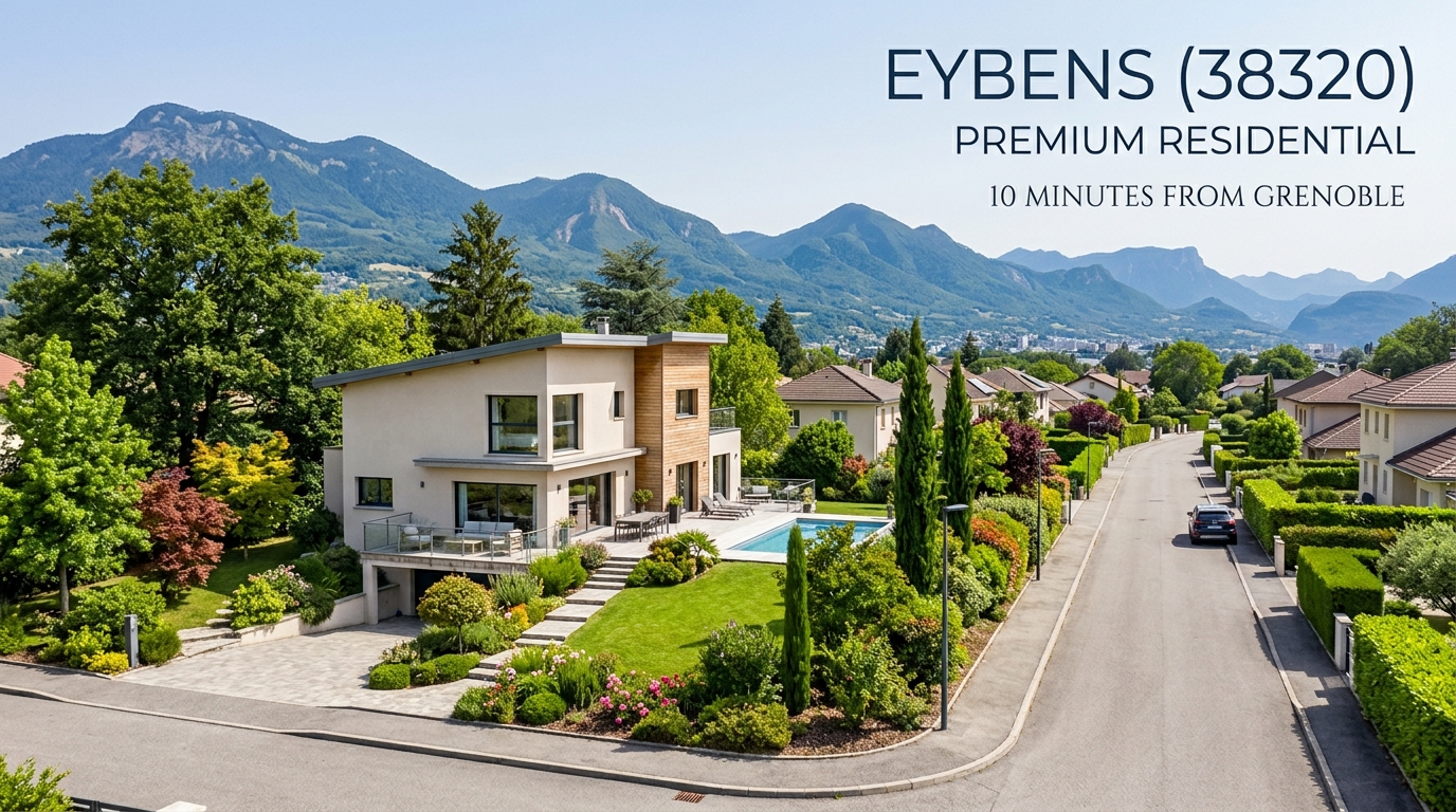 Eybens (38320) : résidentiel premium à 10 min de Grenoble