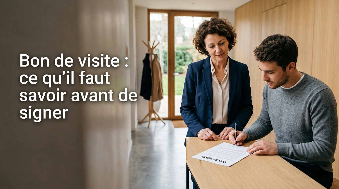 bon de visite immobilier
